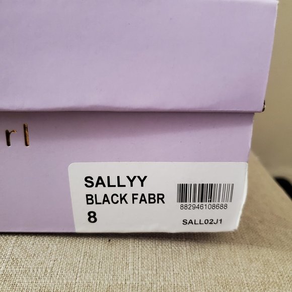 Madden Girl "Sally" black suede high-heel booties - Picture 6 of 6